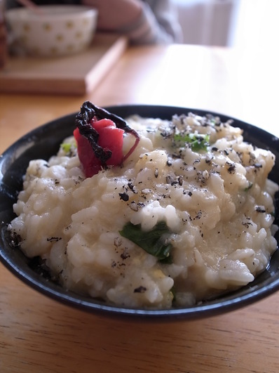 翌朝おじや