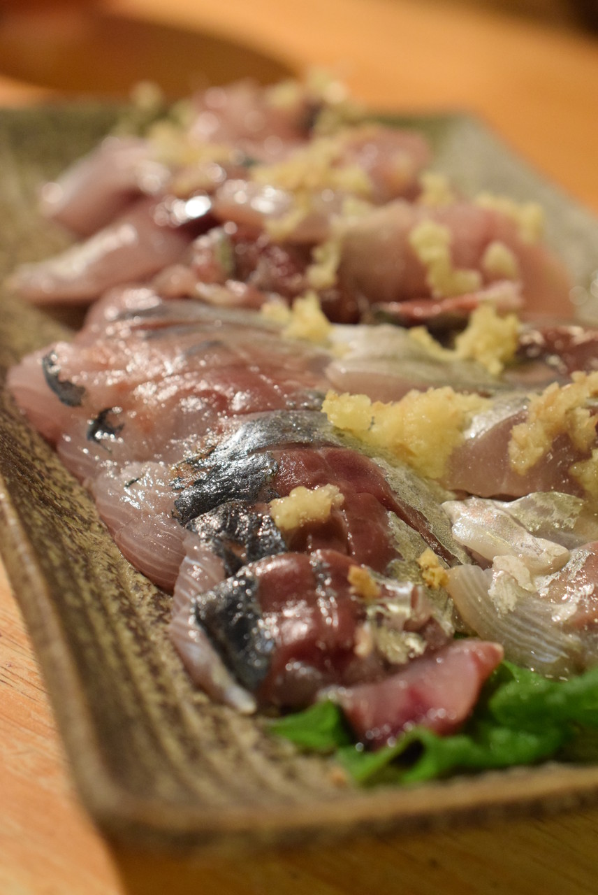 さばく楽しみ アジの刺身 初収穫 二代目きゅうり君がんばる ビストロパパ パパ料理のススメ