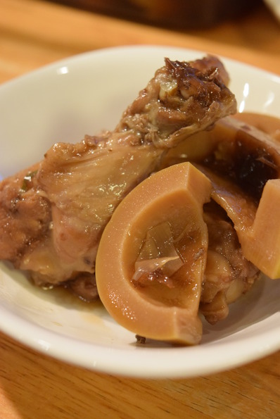 鶏と筍の煮物
