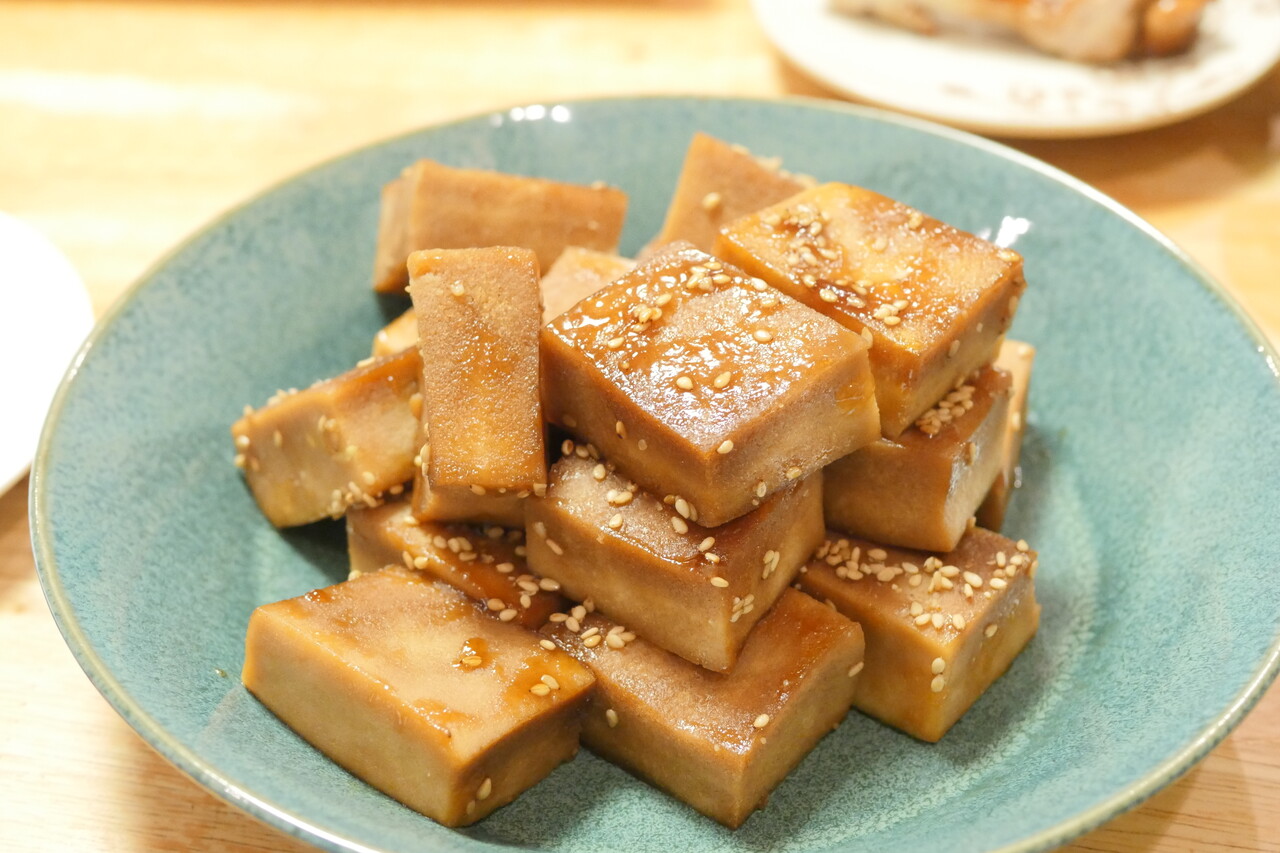 レシピ こうや豆腐の照り焼き 始まったお弁当のおかずに ヘルシー月間続く ビストロパパ パパ料理のススメ レシピ こうや豆腐の照り焼き 始まったお弁当のおかずに ヘルシー月間続く ビストロパパ パパ料理のススメ