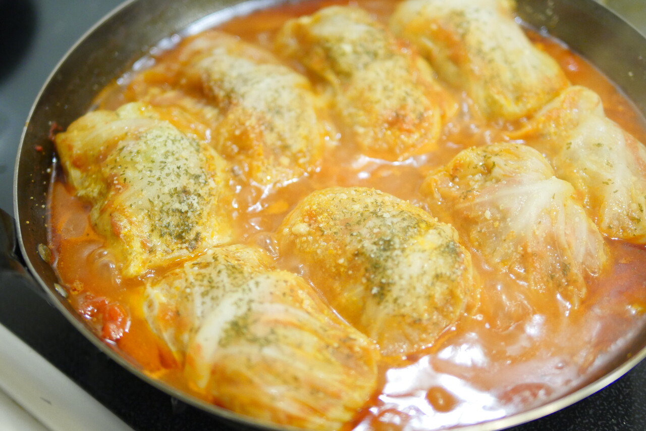 ロールキャベツのトマト煮
