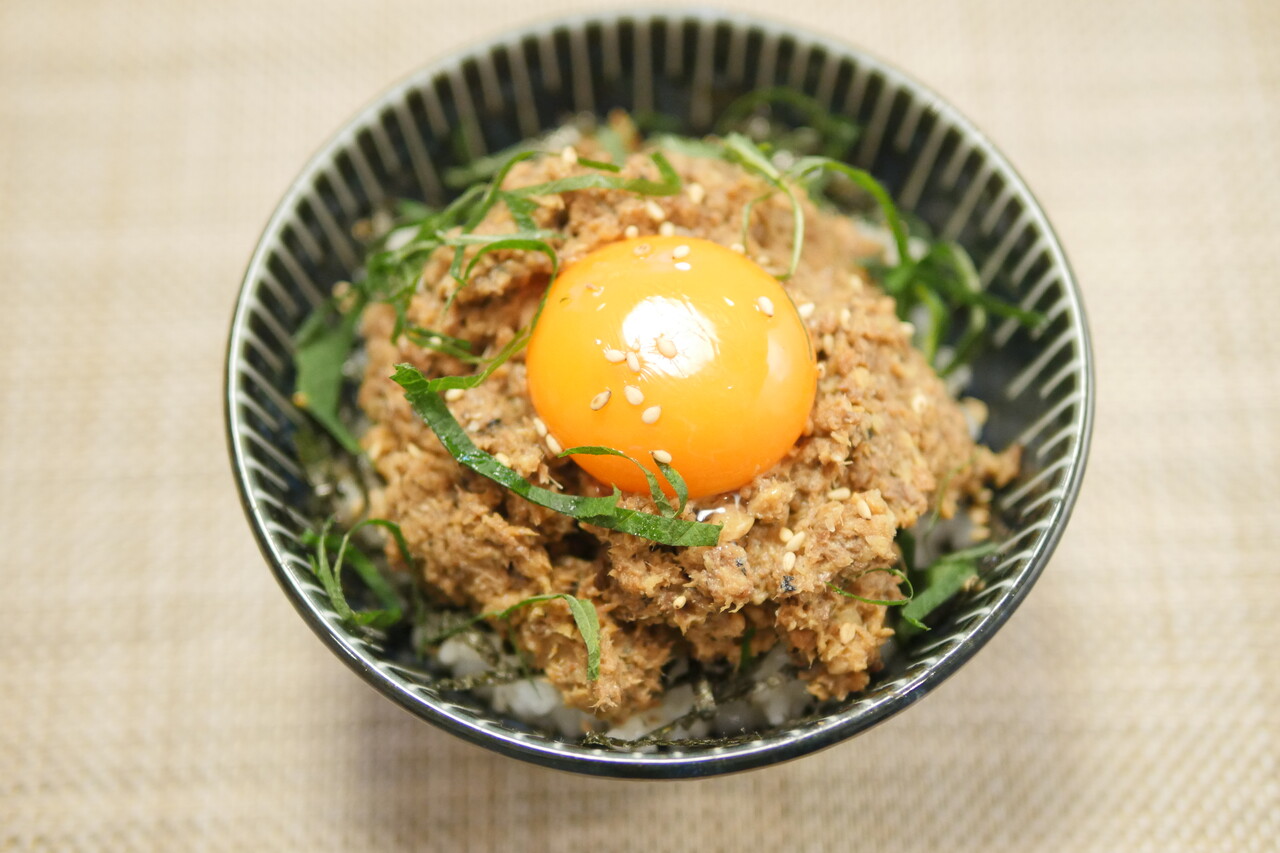いわしナメロウ丼2