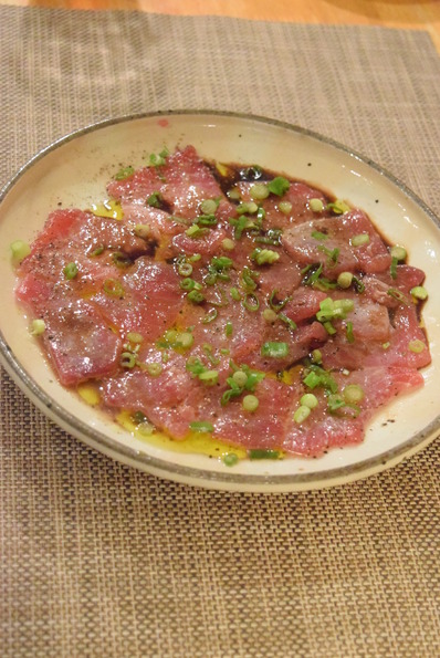 マグロのカルパッチョ2