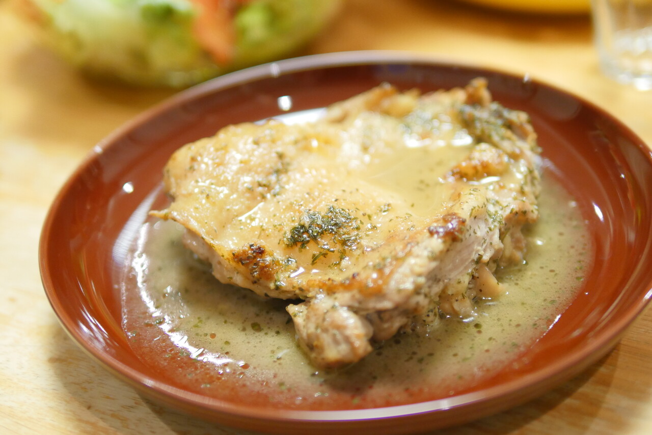 レシピ 鶏好き家族向け シンプル簡単ご馳走な 鶏もも肉の白ワインソテー ビストロパパ パパ料理のススメ