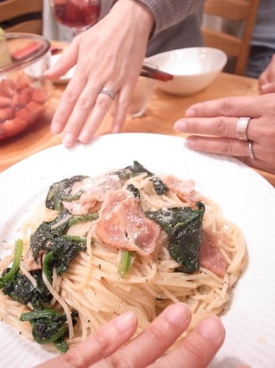 ママ飲みパスタb