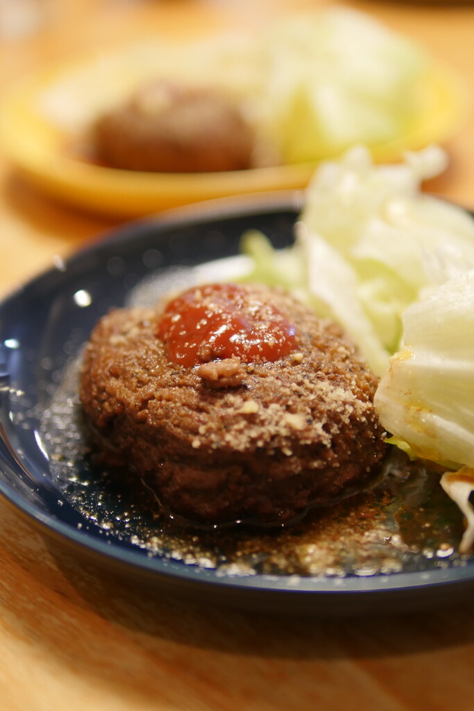 ひき肉丸ごとステーキ