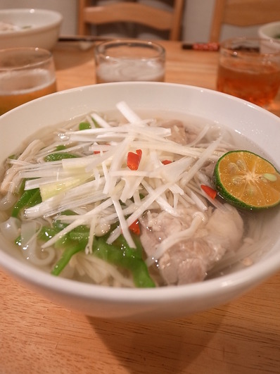 鶏肉のフォー