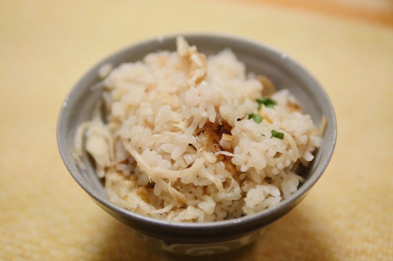 新生姜の炊き込みごはん