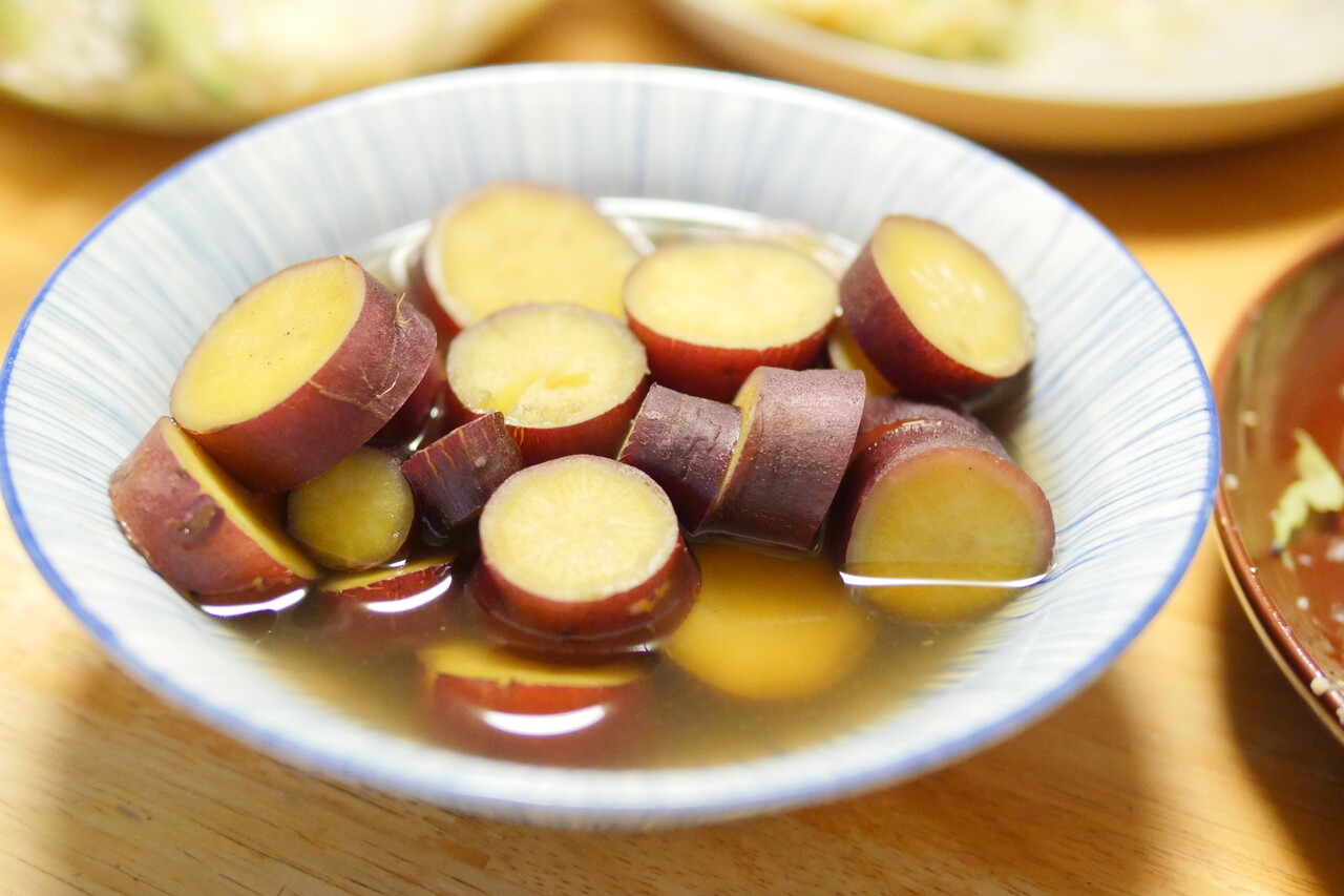 サツマイモのハチミツ煮2