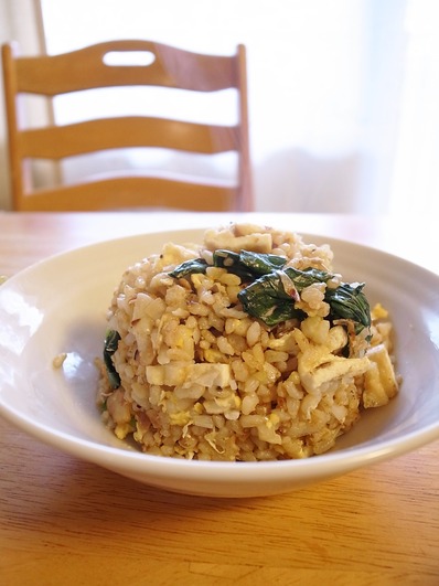 玄米チャーハン
