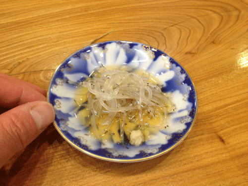 生白魚のお刺身 古くて新しい世界に誇れる青森の郷土料理