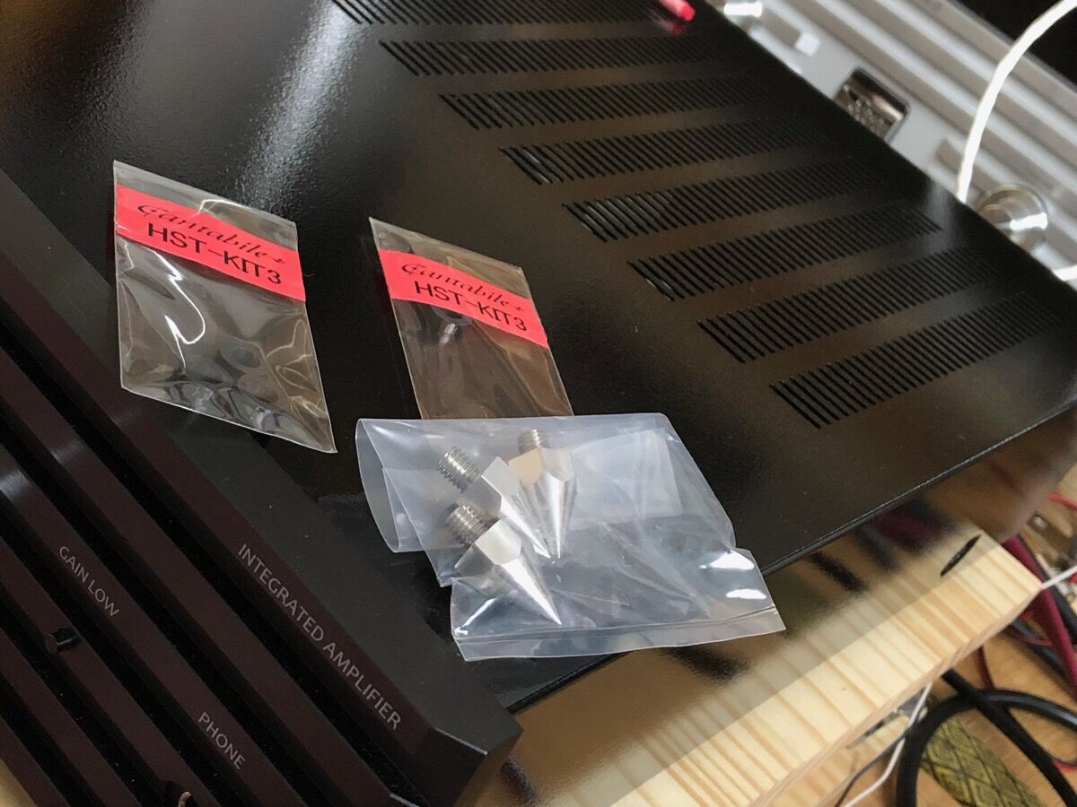 カーボンワッシャー、SOULNOTE「A-0」2台に。 : 真似真似オーディオ