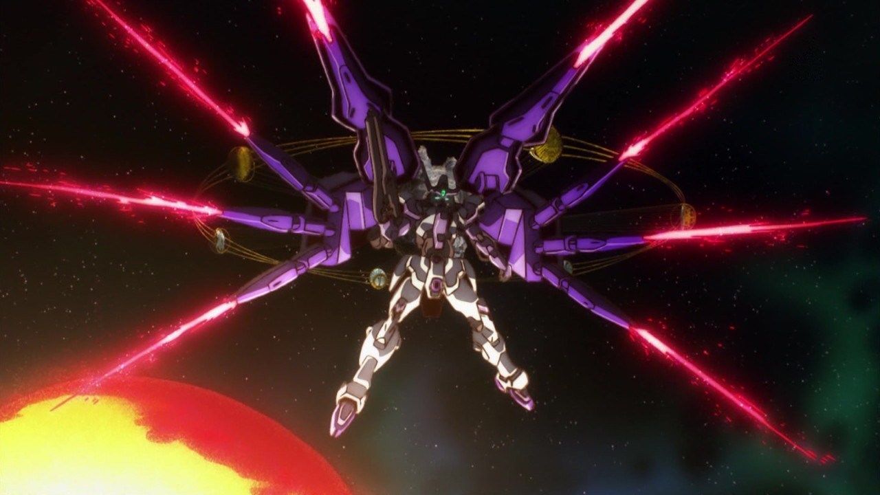 【ガンダム】ウニみたいにビームサーベルをいっぱい付けた機体って実際強いの？