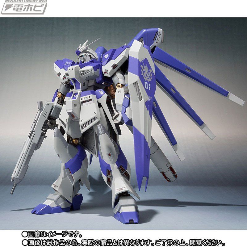 【画像】Hi-νガンダムのカッコよさは異常！シンプルなνガンダムとは違うマッチョな体系でゴテゴテなデザインがたまらない