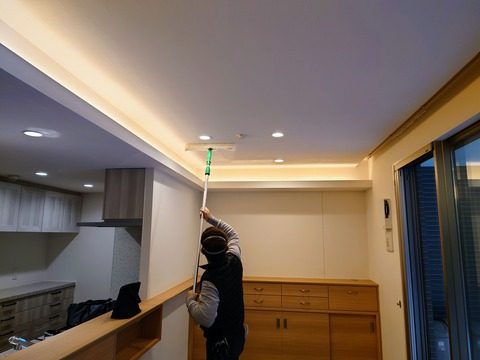 施工写真②天井