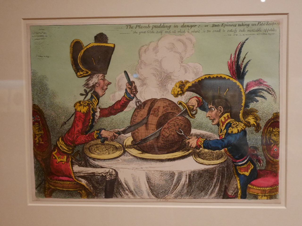 探訪記 大英博物館 ナポレオン風刺画 ロンドン 世界史の旅 探訪記と歴史グッズ