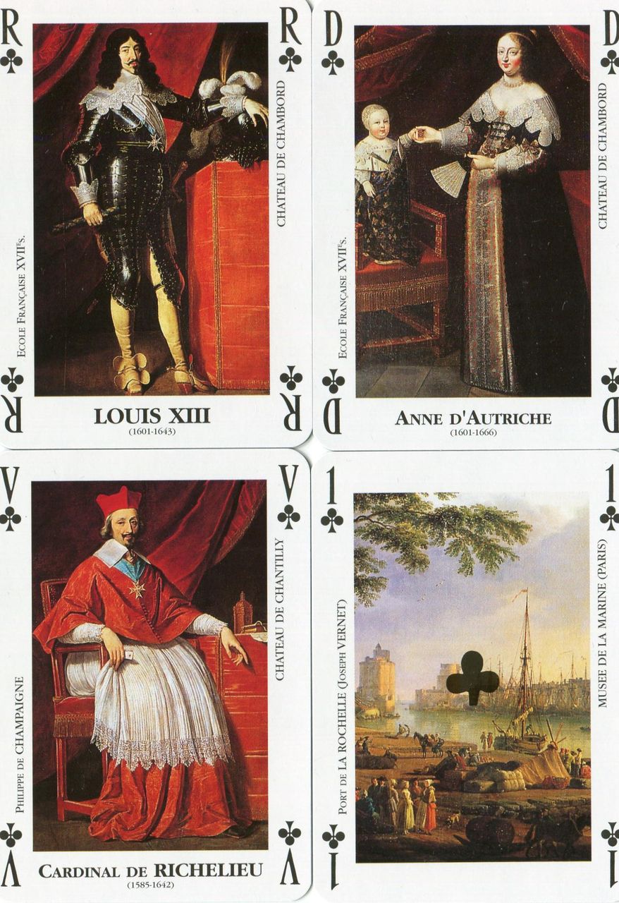 歴史グッズ フランス国王 トランプ 世界史の旅 探訪記と歴史グッズ