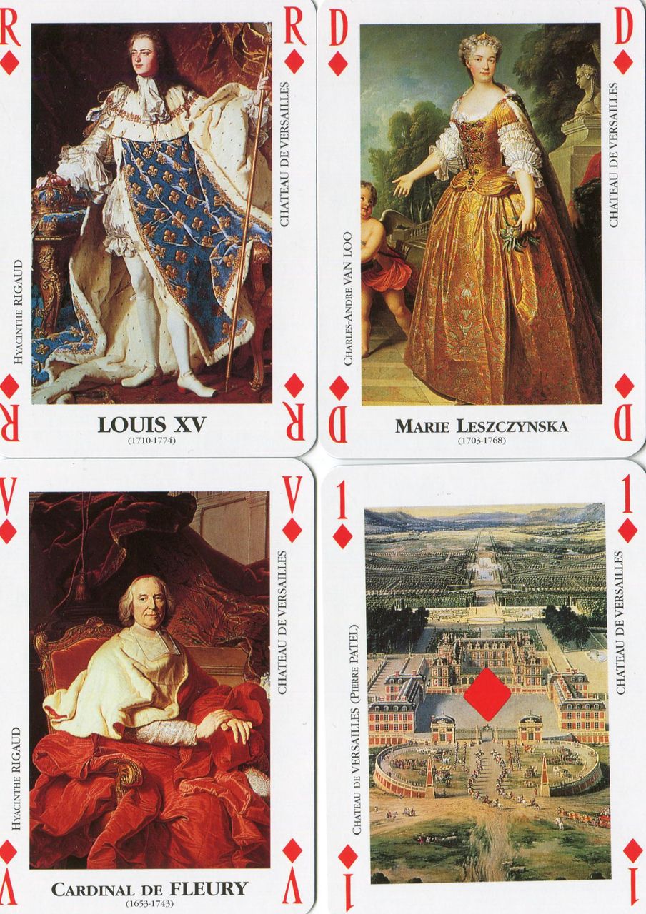 歴史グッズ フランス国王 トランプ 世界史の旅 探訪記と歴史グッズ