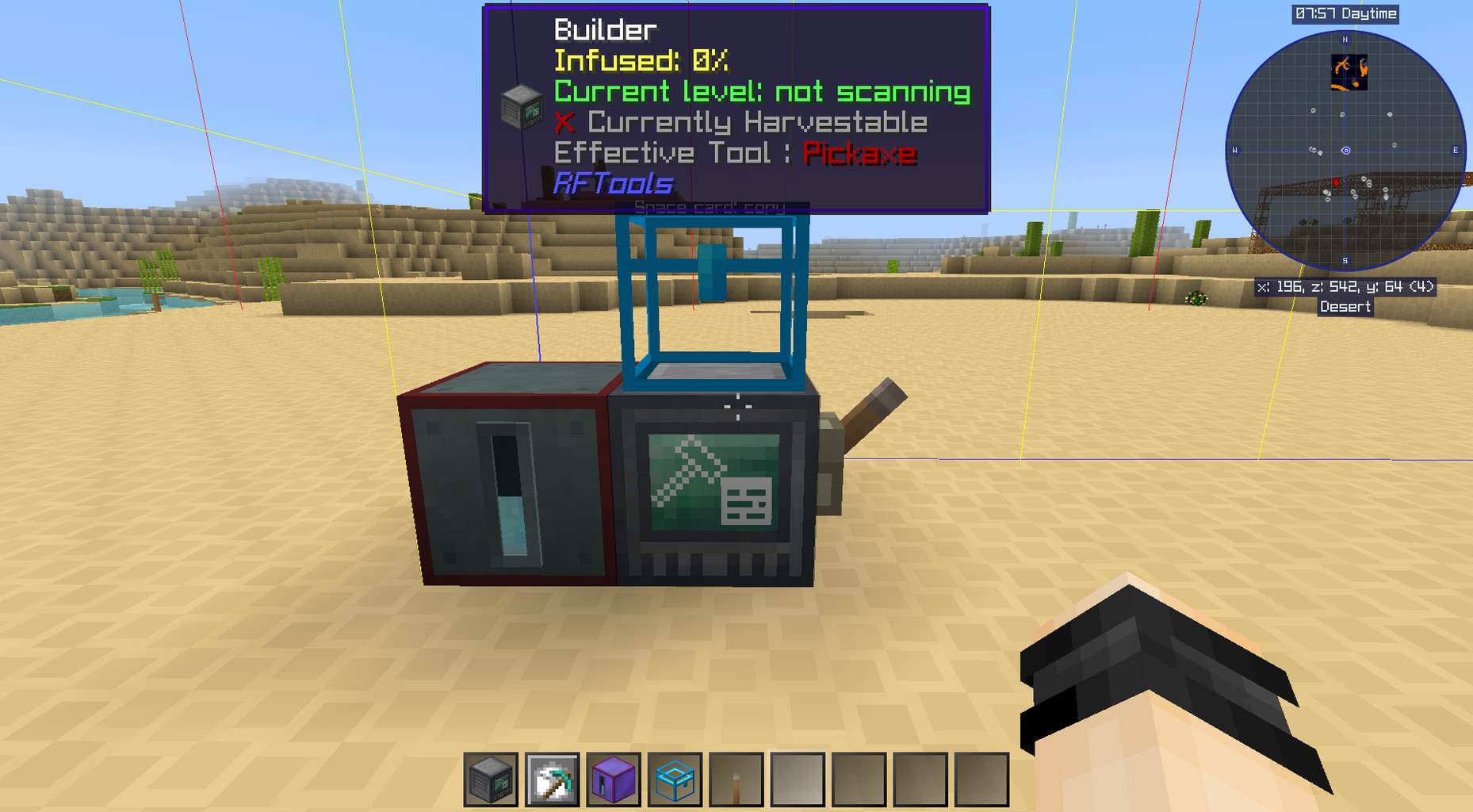 マインクラフト 工業化modで出来る事 Part 2 Quarry 露天掘り機 スティーブの工業化mod日記 Minecraft