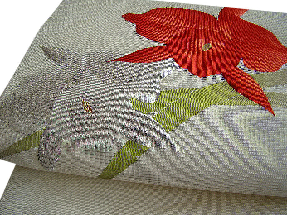 きものしらゆり 身丈157cm 裄66cm 7～8月 夏物 バチ衿 駒絽 色無地 なごや帯 帯〆 正絹 セット 身長151cm～158cmの方に最適 U836