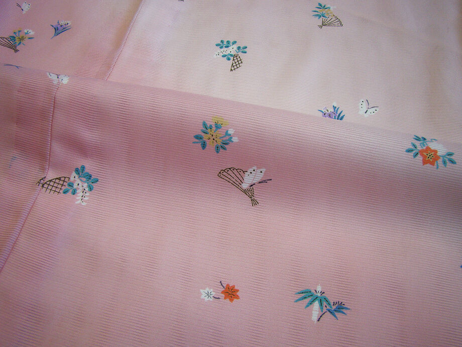 きものしらゆり 身丈168cm 裄66cm 7～8月 夏物 ポリエステル 洗える 絽 訪問着 帯 正絹 帯〆 セット 身長154cm～160cmの方に最適 I830