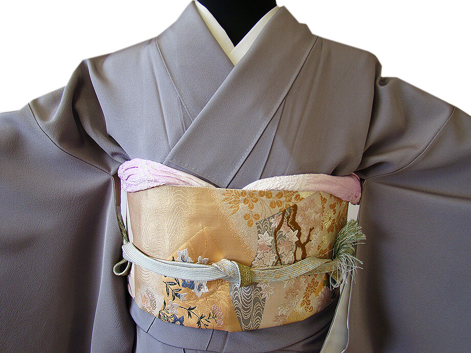 きものしらゆり 身丈157cm 裄64cm 10～5月 作家物 色留袖 訪問着 橘 袋帯 帯揚げ 帯〆 正絹 セット 身長150cm～156cmの方に最適 I055