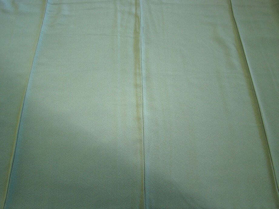 きものしらゆり 身丈166cm 裄68cm 10～5月 ロング寸 極上ちりめん 柳鼠色 裾ぼかし染 付下げ 正絹 身長157cm～165cmの方に最適 I393