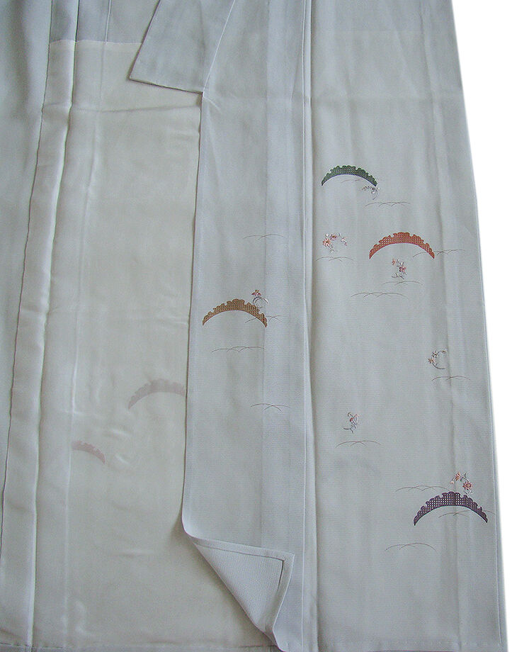 きものしらゆり 身丈157cm 裄63cm 7月・8月 夏物 Ｓ寸 フォーマル 駒絽 刺繍 透かし織 訪問着 正絹 身長146cm～153cmの方に最適 U945