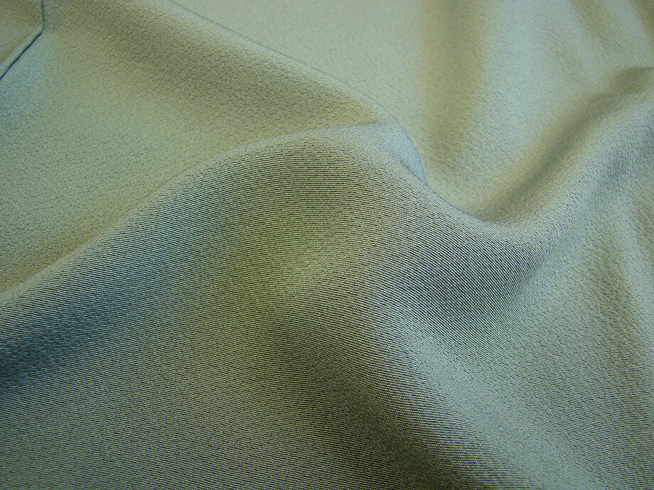 きものしらゆり 身丈166cm 裄68cm 10～5月 ロング寸 極上ちりめん 柳鼠色 裾ぼかし染 付下げ 正絹 身長157cm～165cmの方に最適 I393