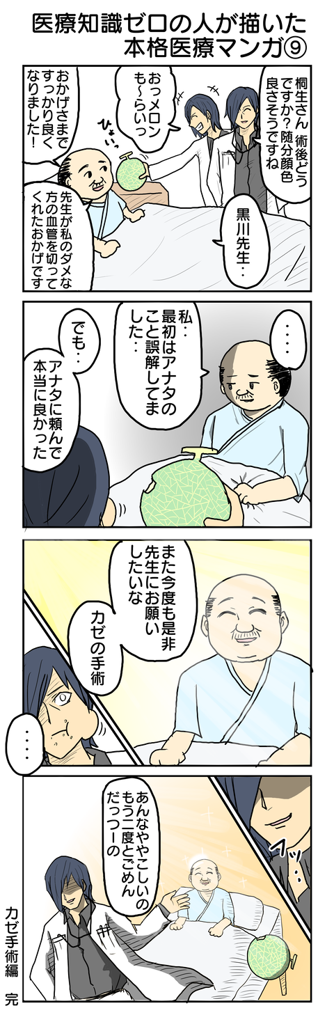 619.医療知識ゼロの人が描いた本格医療⑨