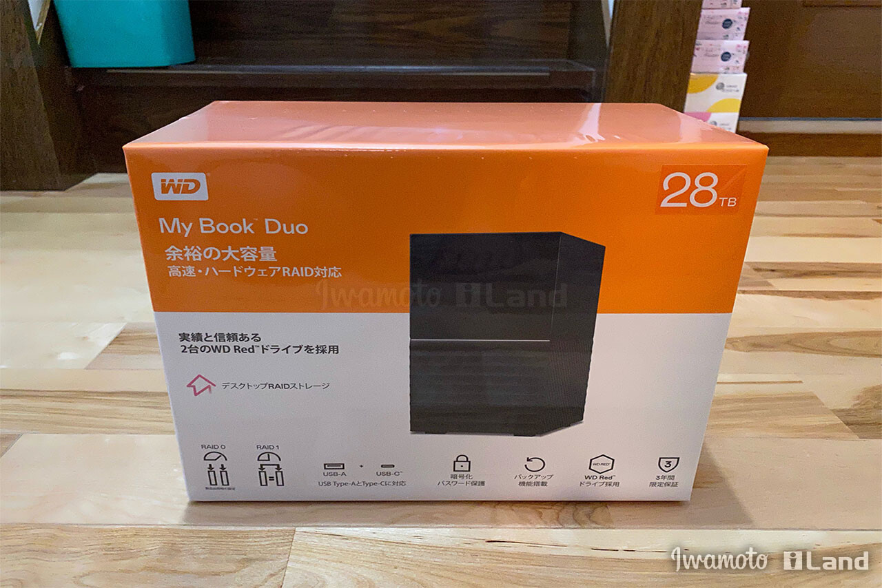 ウエスタンデジタル WD My Book Duo RAID対応ストレージ 28TB ブラック