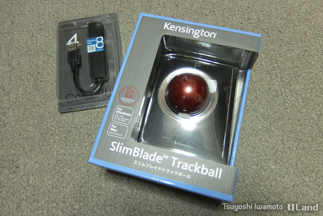 ケンジントンSlimBlade Trackball ファーストレビュー : TundieBlog