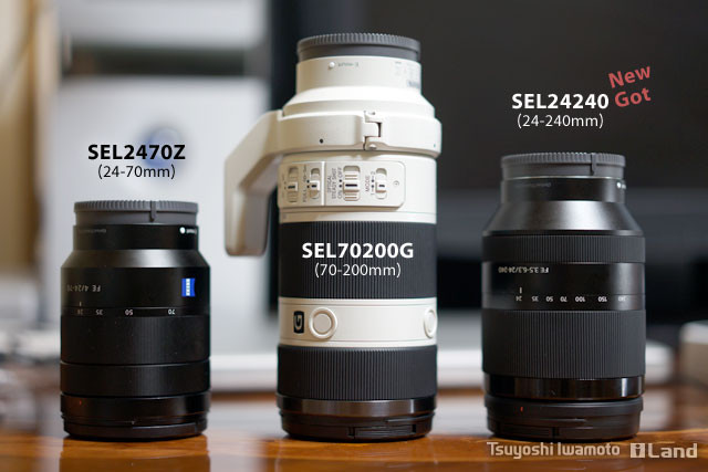 SEL2470Z・SEL70200G・SEL24240