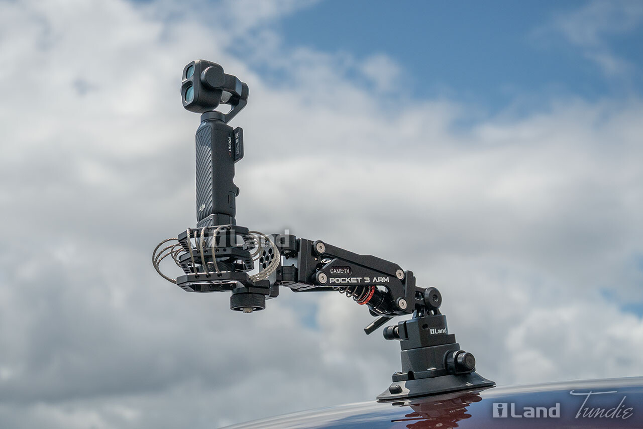 DJI Osmo Pocket 4Pと、CAME-TV Multifunctional Shock Absorber Arm Deluxe Edition導入 - 破損と重大な欠陥 : TundieBlog