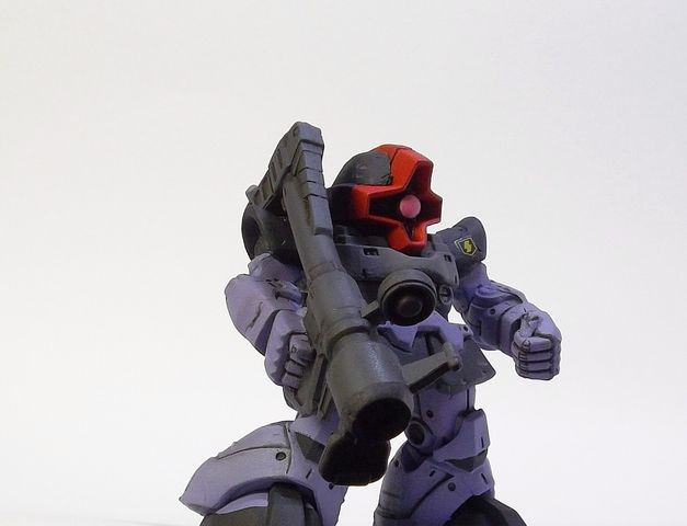 ガンダムコンバージ ドム 改造リペイント その2 : FW ガンダム