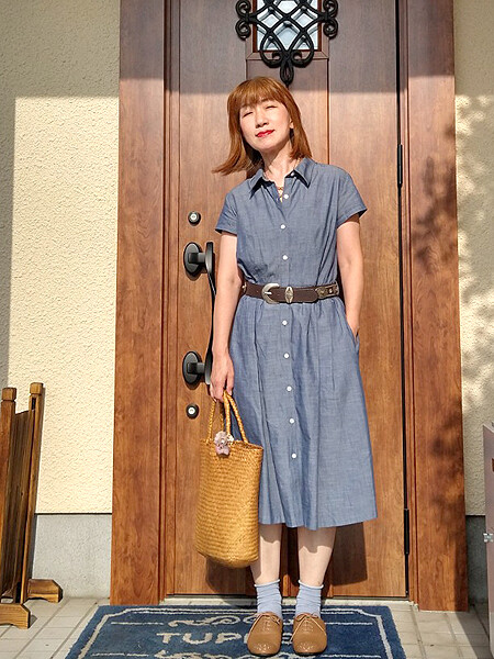 改造 ワンピースの袖が暑かったので短くしたよ タプレ ファッションブログ 40代 50代の洋服選び 毎日がお洒落曜日 改造 ワンピースの袖が暑かったので短くしたよ タプレ ファッションブログ 40代 50代の洋服選び 毎日がお洒落曜日