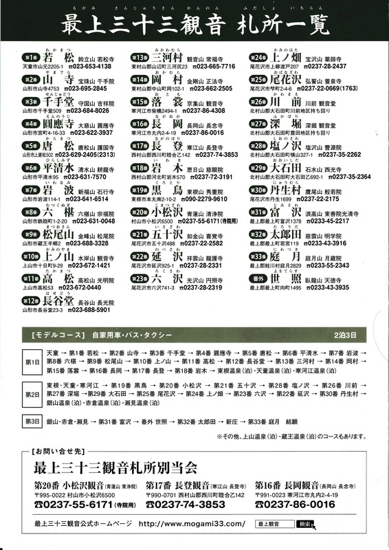 札所一覧