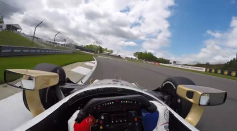 Josef Newgarden At Barber Motorsports Park