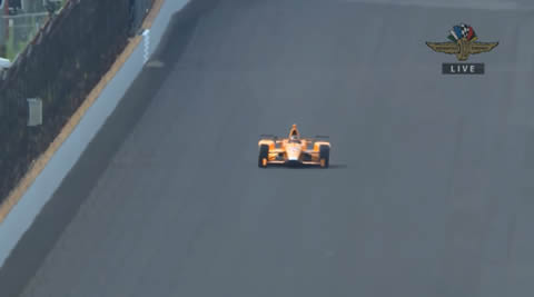 Fernando Alonso tests Indycar for the first time ever