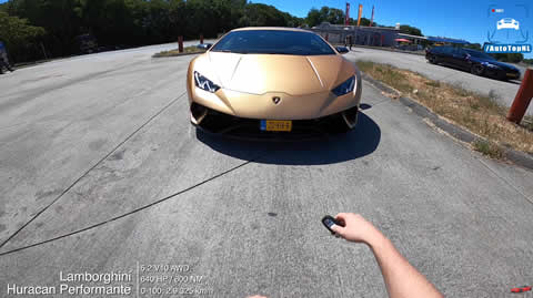 LAMBORGHINI Huracan Performante TOP SPEED
