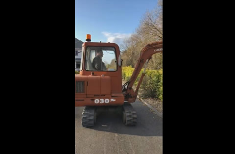 Creative Hedge Trimming During Quarantine