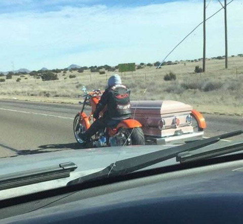 Coffin sidecar