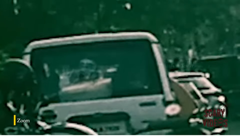Scariest Ghost inside of a car