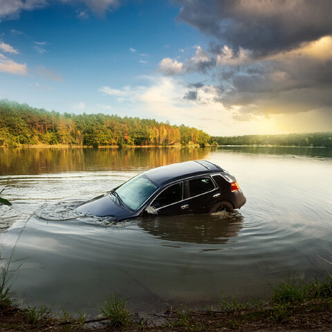 【Xの車窓から】夜の榛名湖でVOLVOの救出劇　ほか
