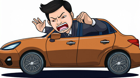 【Xの車窓から】煽り運転のコイツは免許剥奪しても良いと思いませんか？　ほか