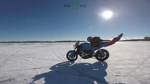 RUNAWAY STUNT BIKE GONE WRONG