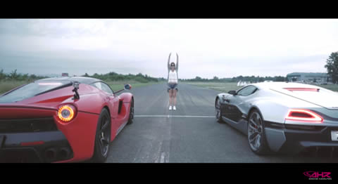 Rimac Concept One vs LaFerrari