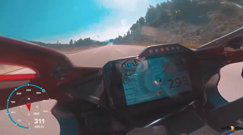 Superbike Real Top Speed 407 KMPH