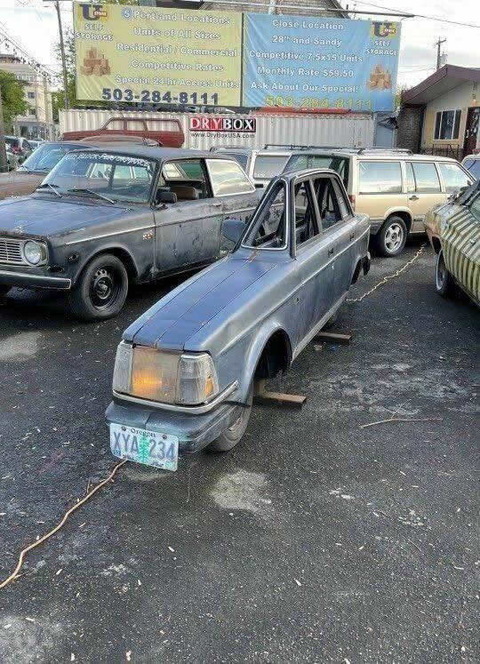 skinny car