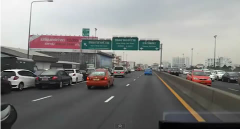 タイが大変 タイの高速道路は今こんな状況 Turbo Bee 自動車 バイク動画のターボビー